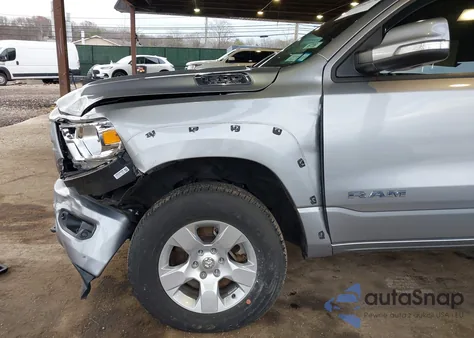 2021 Ram 1500 Big Horn 4X4 6'4 Box from USA, damaged, VIN 1C6SRFBT3MN796588